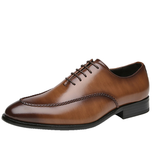 Hot Selling New Fashion Men Shoes Luxury Casual Office Comfort Dress Leather Shoe Male Footwear Lace Up British Brogues