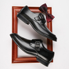 Classic Buckle Slip-on Loafer for Men Casual Shoes Luxury Man Dress Business Leather Shoe Male Footwear