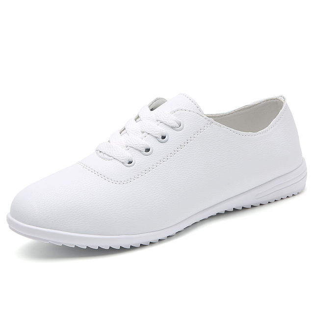 Top-End Sneakers Lady Casual Luxury Fashion Women Shoes Leisure Lace up for Spring and Summer Season Korean Casual Flat Style with Factory Price