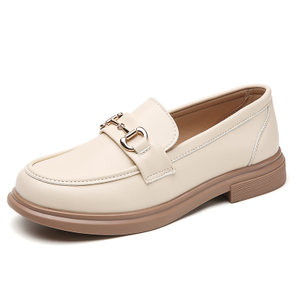 Elegant British Fashion Women Luxury Shoes High Heel Platform Lady Loafers Dress Casual Shoes Female Footwear