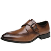 Classic Buckle Slip-on Loafer for Men Casual Shoes Luxury Man Dress Business Leather Shoe Male Footwear