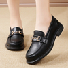 Elegant British Fashion Women Luxury Shoes High Heel Platform Lady Loafers Dress Casual Shoes Female Footwear
