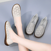 High Quality Doug Fashion Women Shoes with Embroidered Pattern Lady Casual Shoe Slip on Loafer Woman Female Footwear