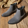 High Luxury Formal Men Leather Shoes Slip on Fashion Shoe Winter Boots for Men′s Casual Shoes
