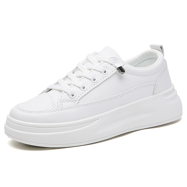 2024 Valuable Sneaker White Shoes Women Sport Shoes Lady Casual Shoes Lace up Woman Trainers Goddess Comfort Shoes